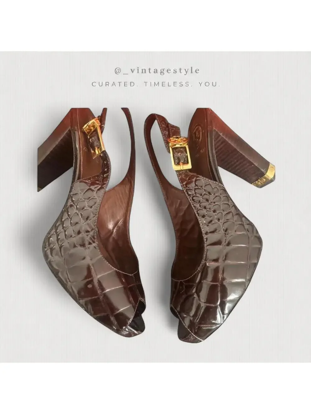 Tory Burch slingback heels